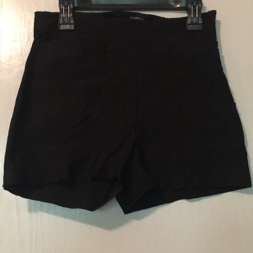 Foreign Exchange Black Stretchy Shorts